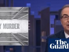 John Oliver sobre el uso “impactante” de cargos de asesinato en EE.UU. | Jean-Olivier