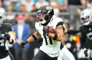 Consejos para empezar/sentar en Fantasy Football: qué hacer con Parker Washington, Colston Loveland y más jugadores en la semana 10