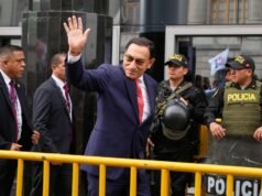 Condenan al expresidente peruano Martín Vizcarra a 14 años de prisión
