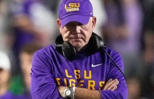 Brian Kelly dice que el ‘viaje’ de LSU no ha cumplido las expectativas