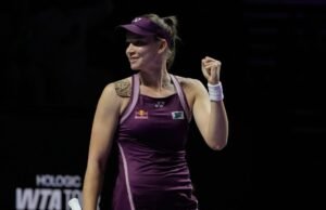 Elena Rybakina vence a la número uno Aryna Sabalenka y gana la final de la WTA