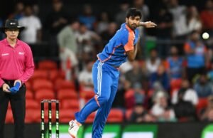 SUA vs IND: Washington Sundar nombrado Jugador Impacto de la Serie después de los T20I en Australia