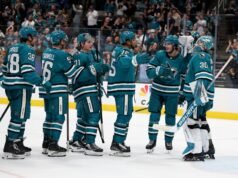 Los San Jose Sharks, liderados por Macklin Celebrini y Askarov, apuntan a los playoffs de la NHL