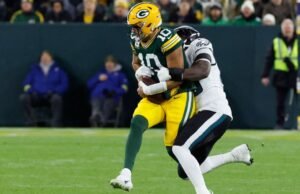La ofensiva de los Packers no logra igualar a la defensa en la derrota ante los Eagles