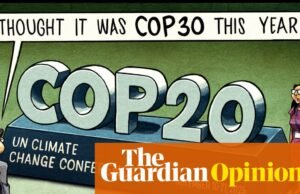 Ben Jennings en Cop30 – dibujos animados