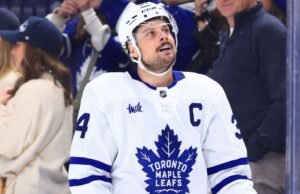 Auston Matthews de Leafs podría perderse la semana por lesión en la parte inferior del cuerpo