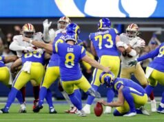 49ers firman al pateador Matt Gay para practicar después de la lesión de Eddy Piñeiro