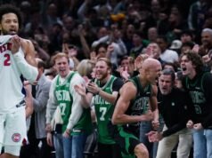 Los Celtics frenan la racha de victorias de los Pistons en 13 pese a las 42 de Cunningham