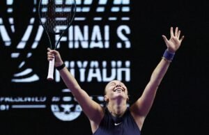 Anisimova vence a Swiatek y se une a Rybakina en las semifinales de las Finales WTA