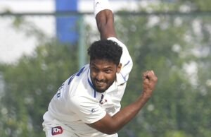 Trofeo Ranji: el jugador de bolos de Kerala, Edhen Apple Tom, reemplaza a Basil con una conmoción cerebral
