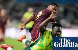Los problemas pasivos de los Socceroos expuestos en una decepcionante derrota ante Venezuela | Australia