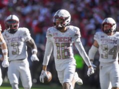 AP Top 25: Texas Tech pasa al puesto 8 con victoria sobre BYU