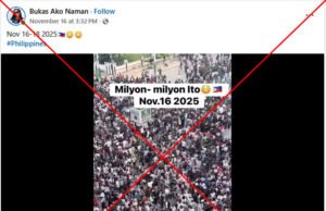 Imágenes de protestas en Nepal tergiversadas como manifestación anticorrupción en Filipinas