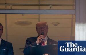 El presidente de Estados Unidos, Donald Trump, fue abucheado mientras asistía al juego de la NFL de los Washington Commanders – video | NFL