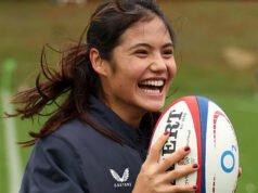 Inglaterra contra All Blacks, Emma Raducanu se une al campamento local, la estrella del tenis ayuda al equipo de Steve Borthwick para la prueba de Nueva Zelanda