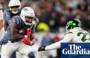 Los Patriots continúan mientras los tres touchdowns de TreVeyon Henderson ayudan a los Jets | NFL