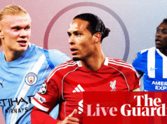 Liverpool viaja al Manchester City, preparación para la Premier League y más – jornada en vivo | Fútbol