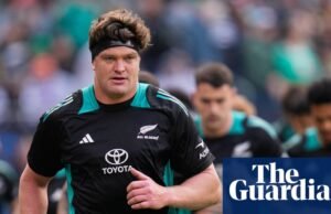 Scott Barrett listo para regresar y ser el capitán de los All Blacks contra Inglaterra en Twickenham | Equipo de rugby de Nueva Zelanda