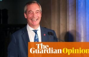 Es el espectáculo camaleónico de Nigel Farage: promesas llamativas y siempre cambiantes, pero sólo una política real: la xenofobia | Polly Toynbee