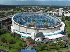 Rays planean el regreso del Tropicana Field en 2026 después de las reparaciones del huracán