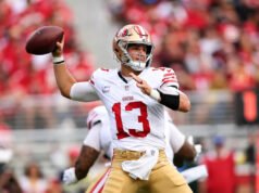 Kyle Shanahan descarta la idea de que será una “decisión difícil” elegir entre Brock Purdy y Mac Jones sanos