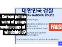 Los temores de secuestro reviven un viejo engaño sobre las pandillas que atacan a los automovilistas en Corea del Sur