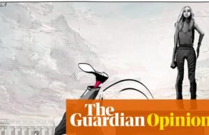 Ella Baron sobre Virginia Giuffre – caricatura