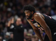 Según los informes, Joel Embiid de los 76ers evitó una lesión grave en la rodilla después de su última ausencia; Paul George se prepara para su debut