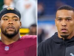 Daron Payne de los Commanders suspendido por golpear a Amon-Ra St. Brown de los Lions