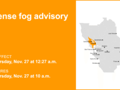Aviso de niebla densa vigente para los valles del interior de North Bay hasta el jueves por la mañana – visibilidad 1/4 de milla – The Mercury News