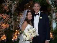 Gerry Turner y su ex Theresa Nist asisten a la final de Golden Bachelor