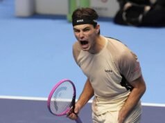 Finales ATP: Fritz comienza su campaña con una amplia victoria ante Musetti