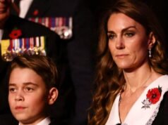 El Príncipe George se une a Kate Middleton para su primer Festival del Recuerdo