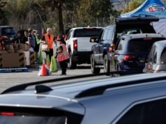 Área de la Bahía incierta con cupones de alimentos