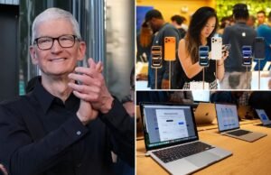 Las ventas de Apple superan los 100 mil millones de dólares a pesar de no cumplir con el pronóstico del iPhone