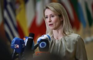 Kallas de la UE quiere debilitar a Rusia en medio de nuevos esfuerzos de paz en Ucrania
