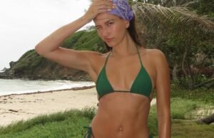Hailey Bieber comparte fotos sexys en bikini, su esposo Justin babea en los comentarios