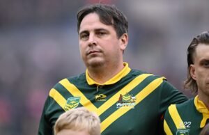 Noticias NRL 2025 | Invader Jarvo durante el himno de Canguros contra Inglaterra, vídeo; cargar; Declaración de la policía de Merseyside