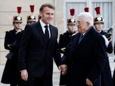 Francia ayudará a los palestinos a redactar la constitución de su futuro Estado, dice Macron