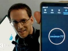 Un hombre baila durante 144 horas para batir el récord de maratón de videojuegos