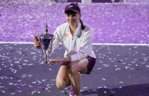 Rybakina vence a la número uno Sabalenka y gana la final de la WTA