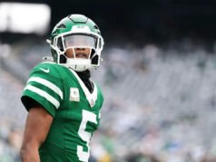 Los Jets colocan al destacado receptor Garrett Wilson en IR con lesión de rodilla antes del partido como visitante del jueves contra los Patriots.