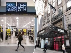 Saks Off Fifth cierra 9 tiendas en Estados Unidos
