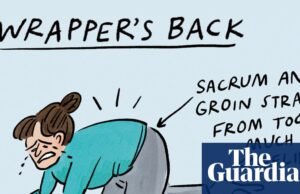 Cuidado con el reverso del embalaje y otras heridas festivas: la caricatura de Becky Barnicoat