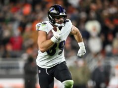 Ravens TE Mark Andrews acuerda una extensión de 3 años por valor de $ 39,3 millones en medio de una temporada récord