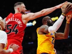 LeBron se mantiene en 8 mientras la racha de puntos de dos dígitos termina en la victoria de los Lakers