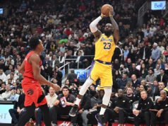 La increíble racha de 10 puntos de LeBron James termina después de 1.297 partidos y casi 19 años