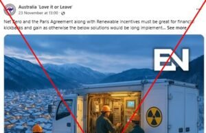 Las falsas afirmaciones sobre los reactores nucleares del tamaño de un camión en Japón provocan envidia en Australia
