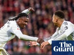 Fútbol europeo: los franceses del Real Madrid se desataron en el Athletic de Bilbao | fútbol de clubes europeos