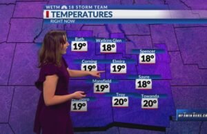 Temperaturas bajas de un dígito esta noche y previsión templada para el fin de semana